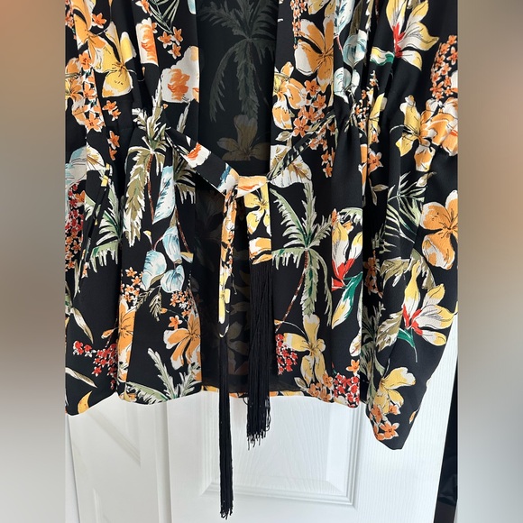 Floral blazer kimono - Picture 4 of 9